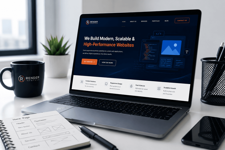 Web Development Render Infotech